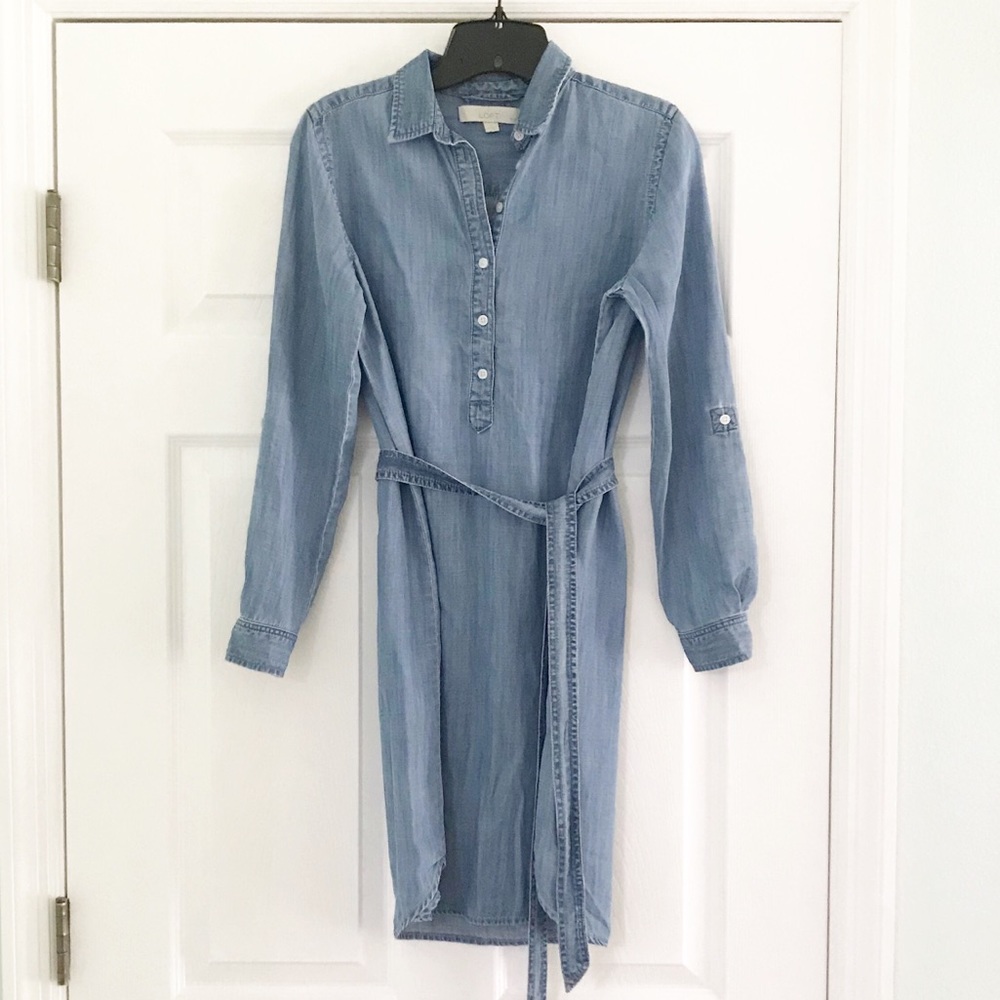 Loft denim dress